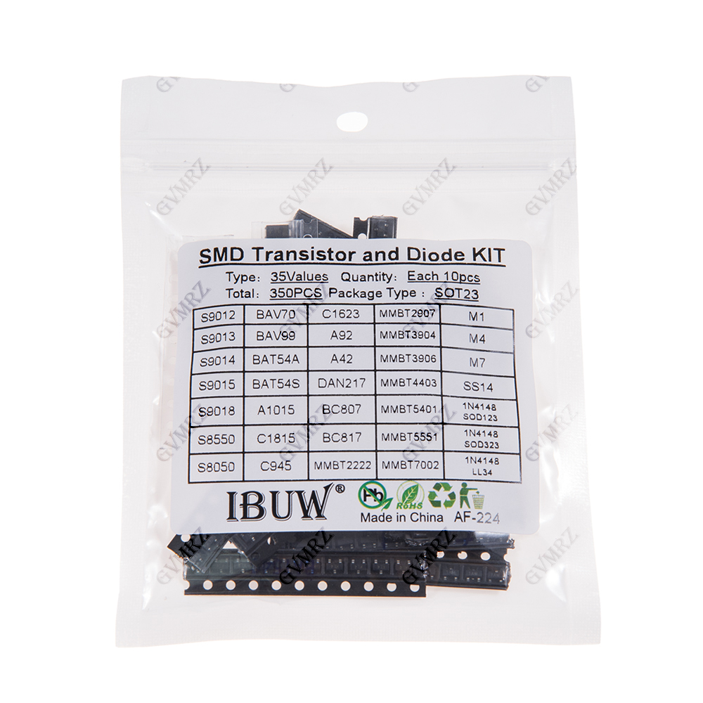 350PCS 35Values SMD Transistor - Diy Electronics Tool Kit ulasan dan harga