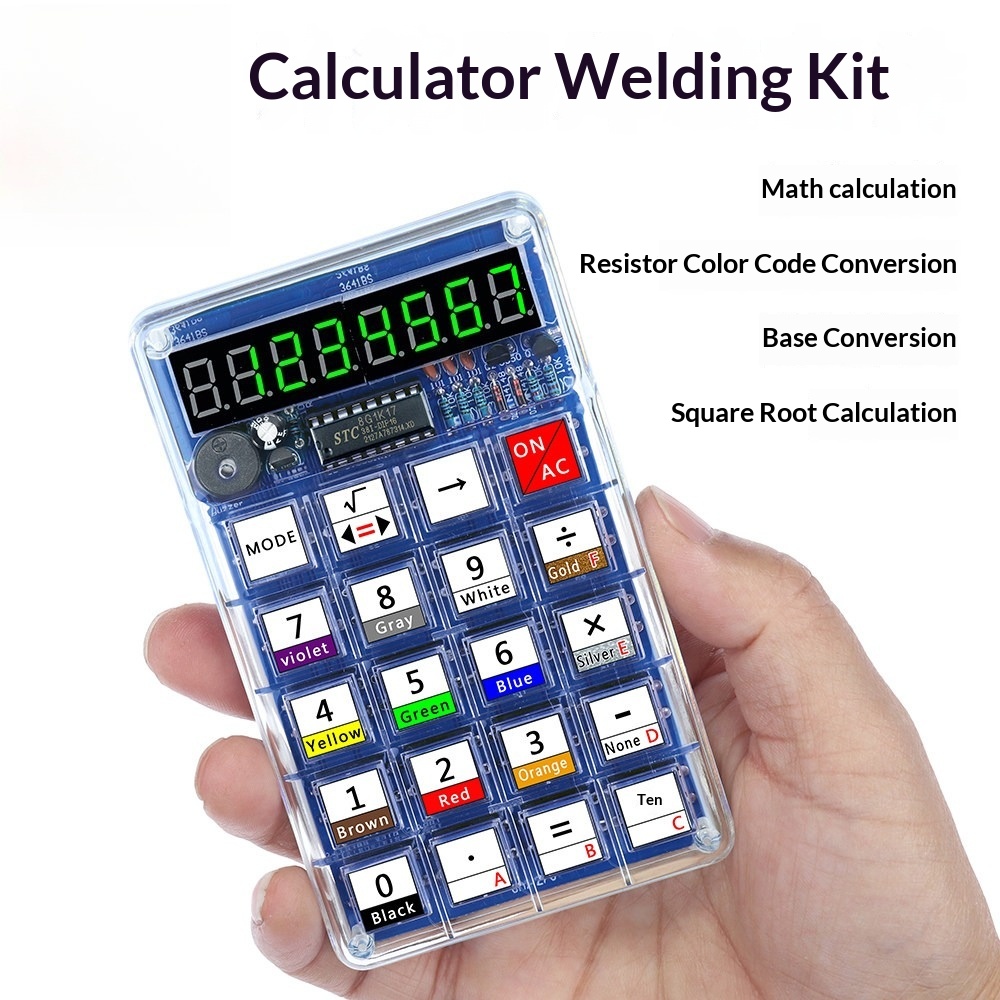 Calculator Production Kit, Ele - Diy Electronics Youtube ulasan dan harga