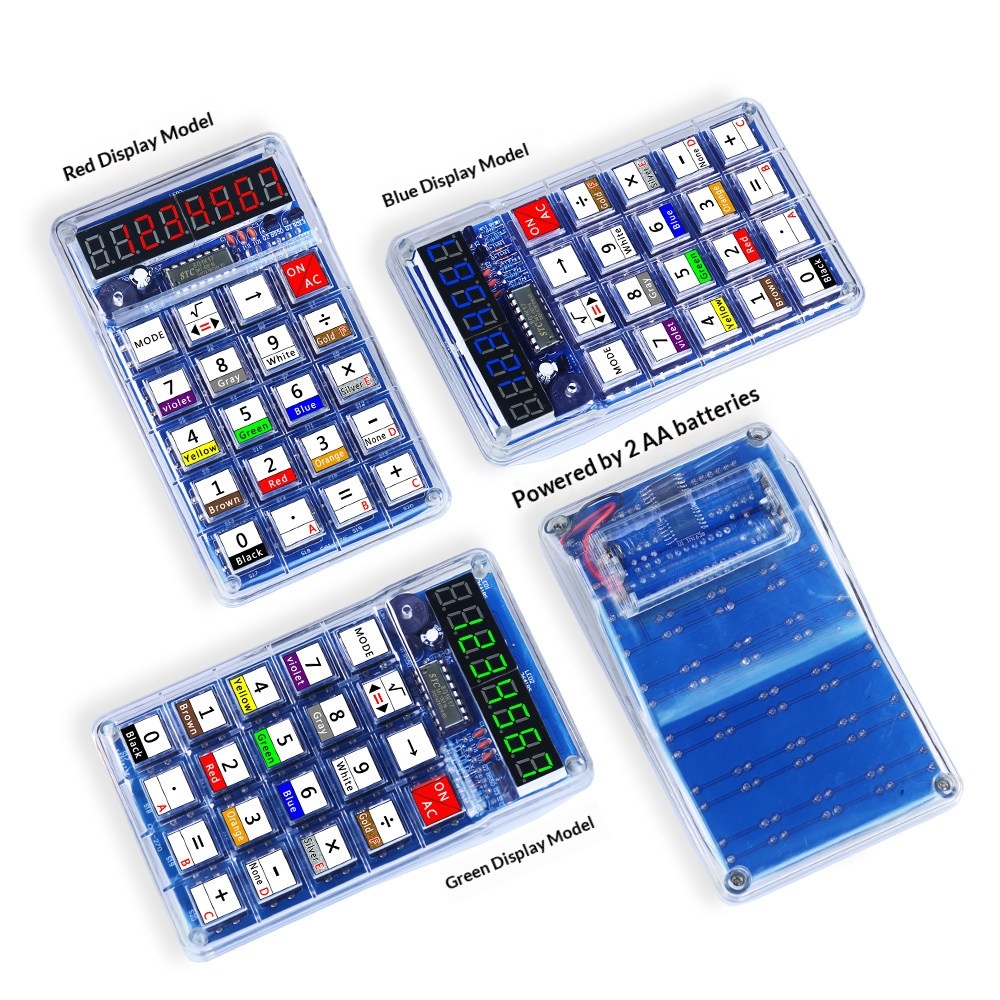 Calculator Production Kit, Ele - Diy Electronics Youtube ulasan dan harga
