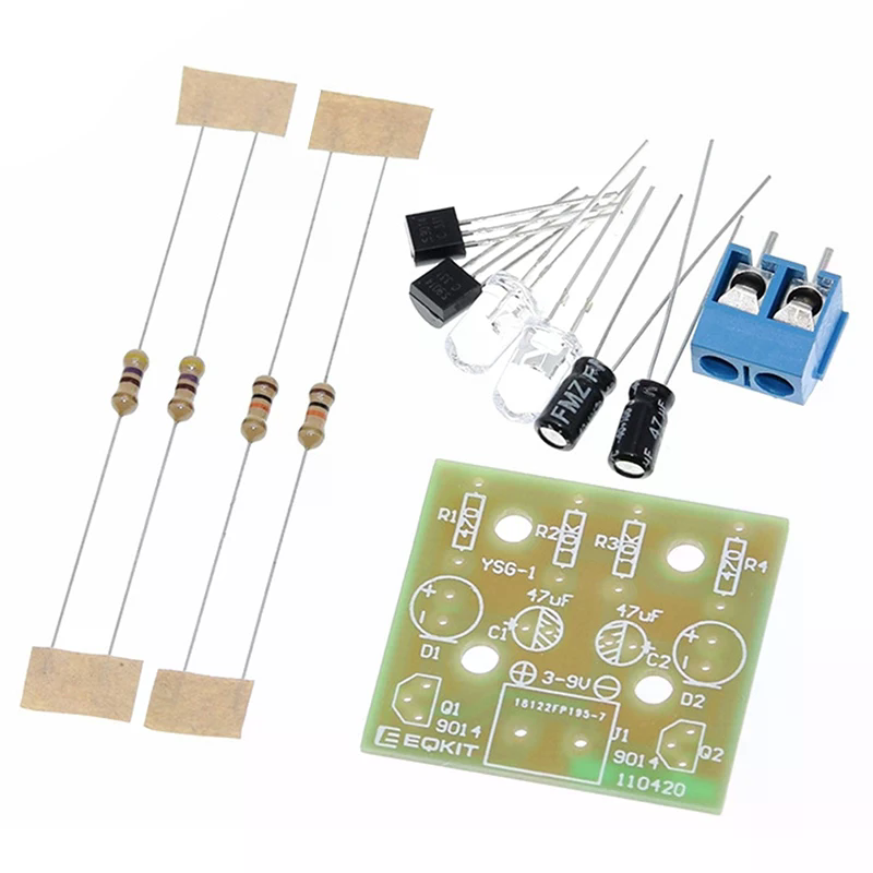 DIY Electronic Kit 5MM LED Fla - Diy Electronics Tool Kit ulasan dan harga