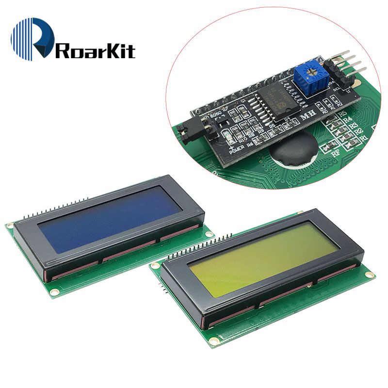 LCD module Blue/ Yellow Green  - Arduino Diy Electronics ulasan dan harga