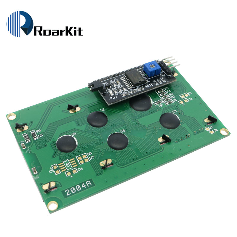 LCD module Blue/ Yellow Green  - Arduino Diy Electronics ulasan dan harga