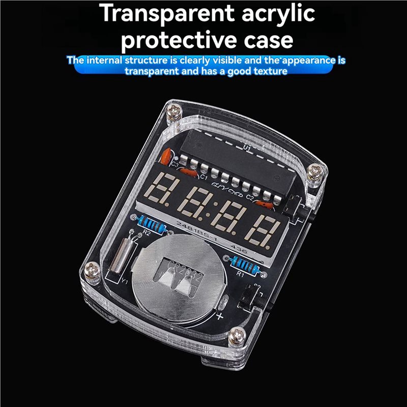 2X DIY Watch LED Watch Electro - Diy Electronics Youtube ulasan dan harga