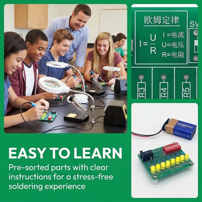 Electronic DIY Soldering Pract - Diy Electronics Kits For Beginners ulasan dan harga