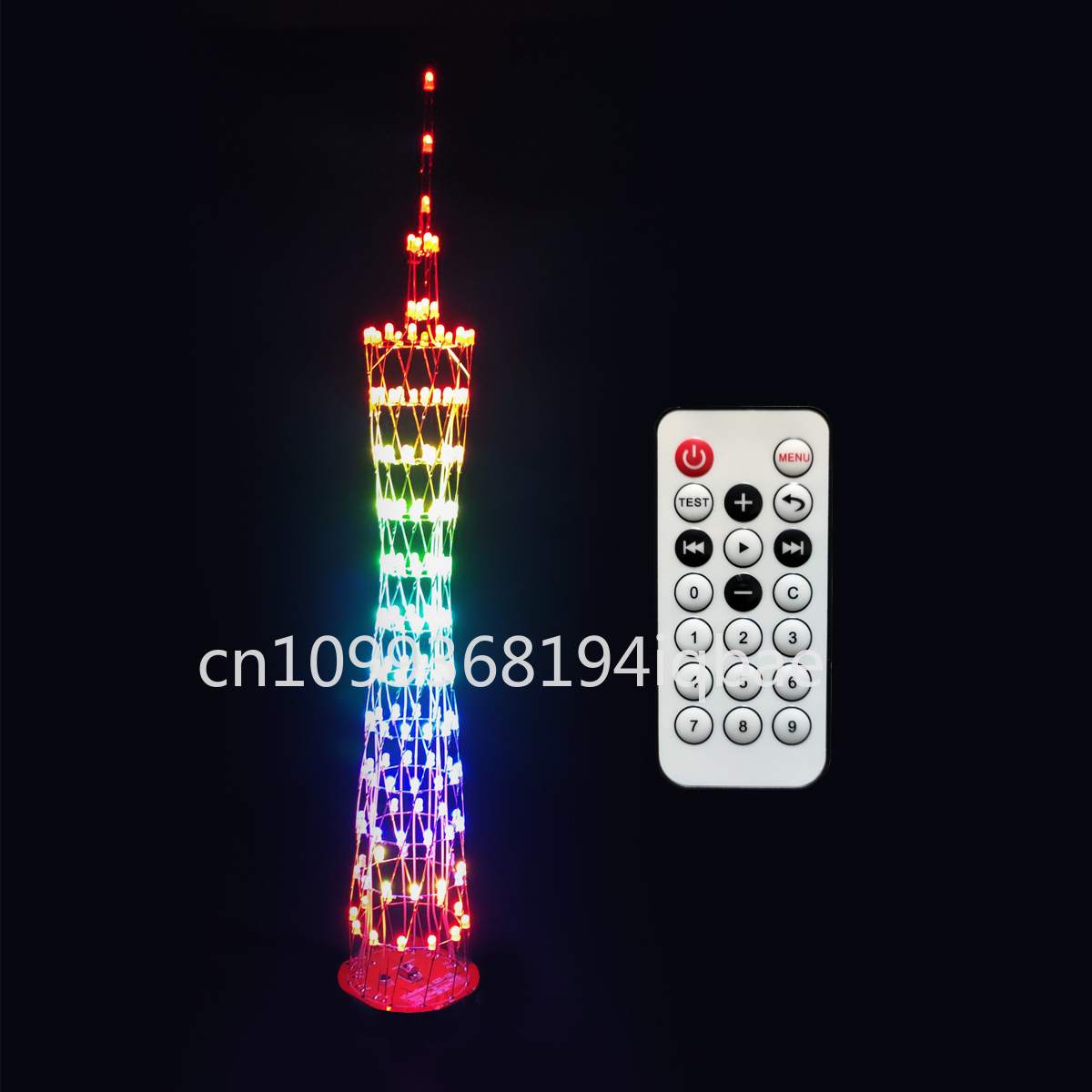 12-Layer Canton Tower DIY Kit  - Diy Electronics Course ulasan dan harga