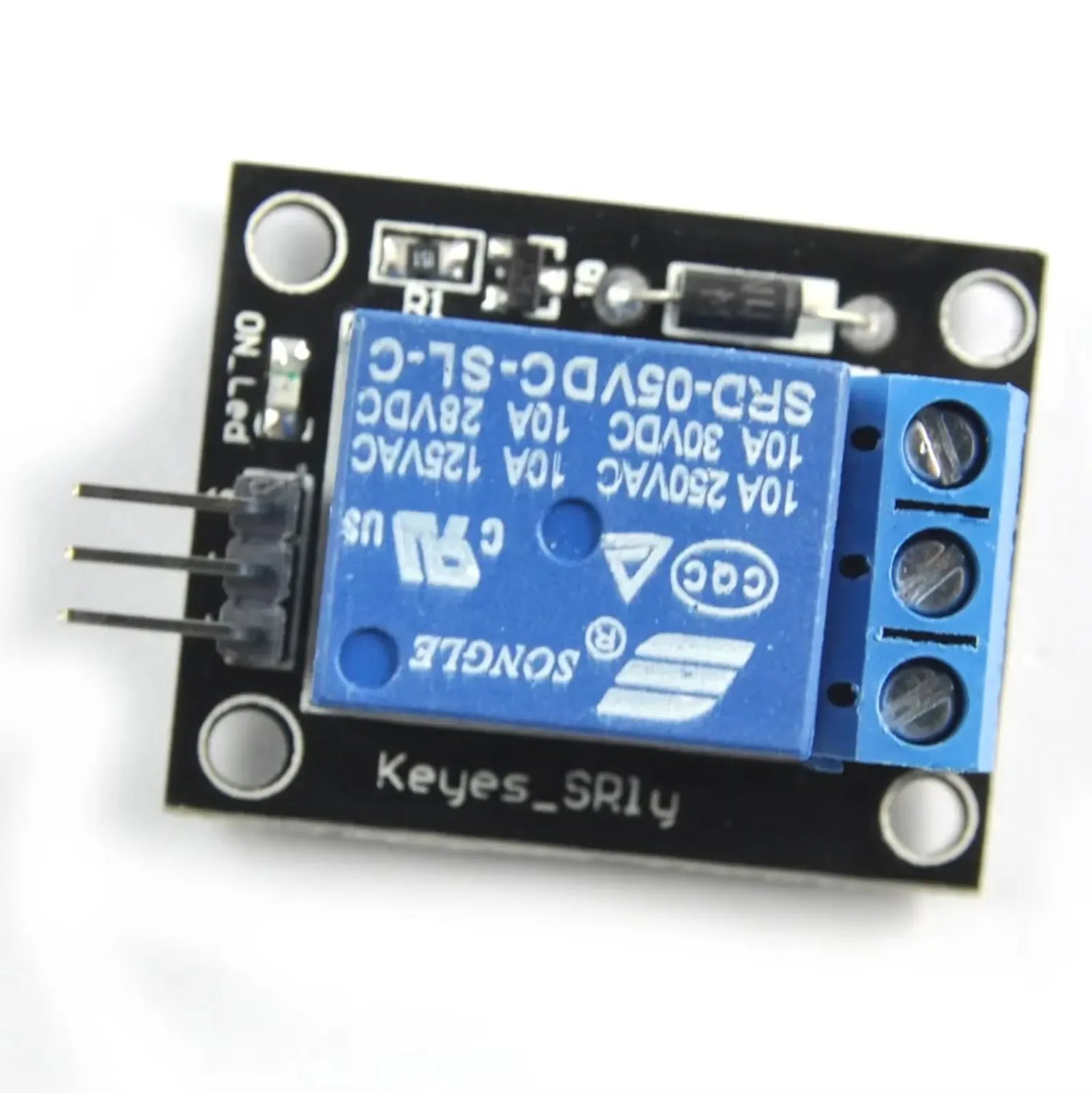 5PCS 1 Channel 5V Relay Module - Arduino Diy Electronics ulasan dan harga