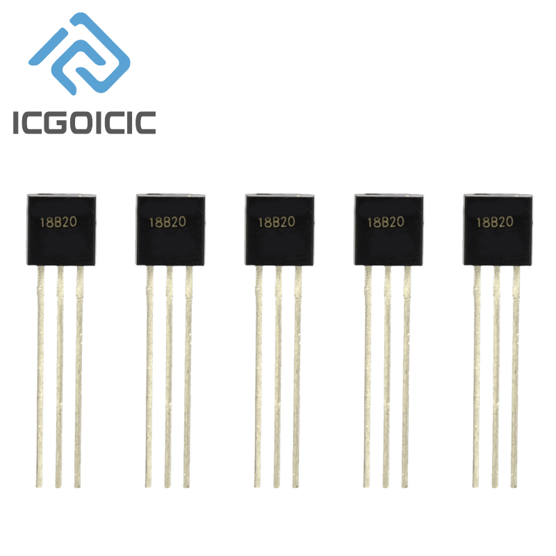 1-100pcs DS18B20 DS18B TO-92 C - Ds18B20 Temperature Sensor ulasan dan harga