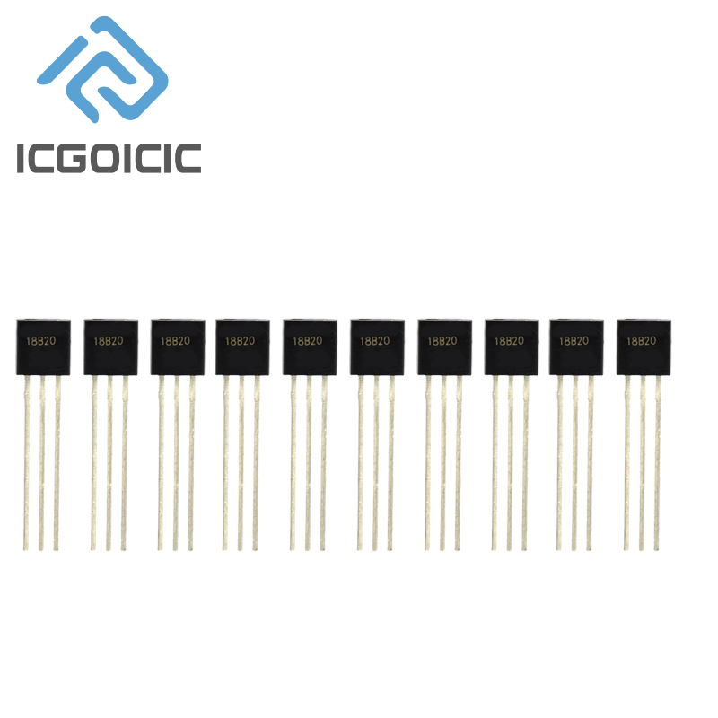 1-100pcs DS18B20 DS18B TO-92 C - Ds18B20 Temperature Sensor ulasan dan harga