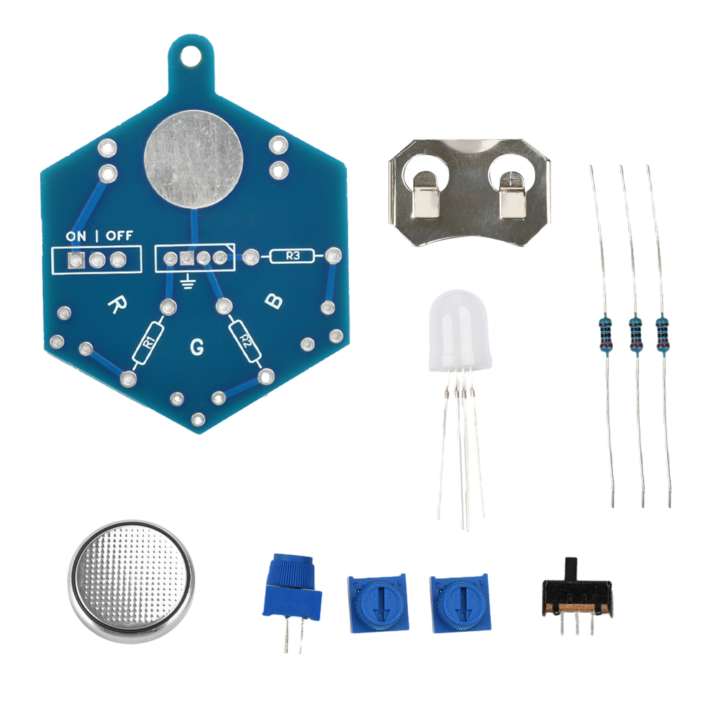 RGB LED Light Circuit Board We - Diy Electronics Kits For Beginners ulasan dan harga