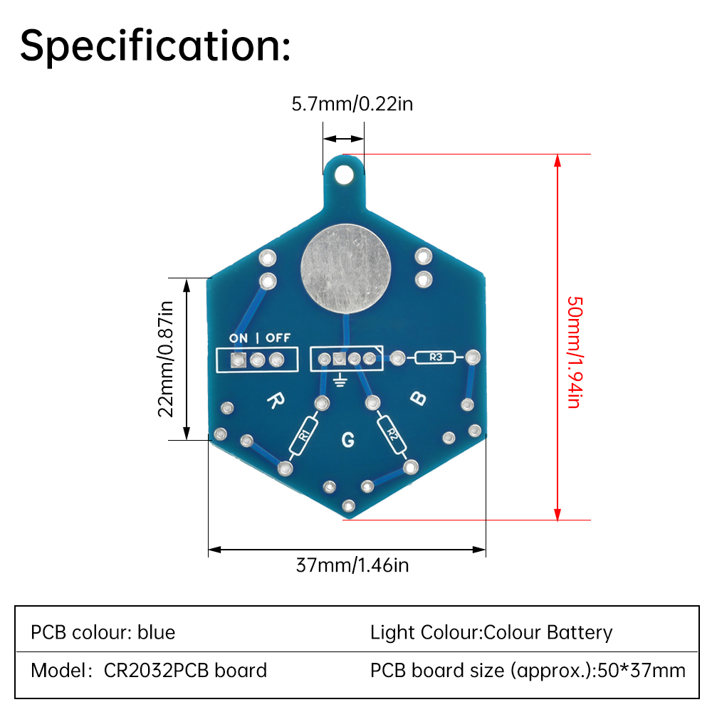 RGB LED Light Circuit Board We - Diy Electronics Kits For Beginners ulasan dan harga