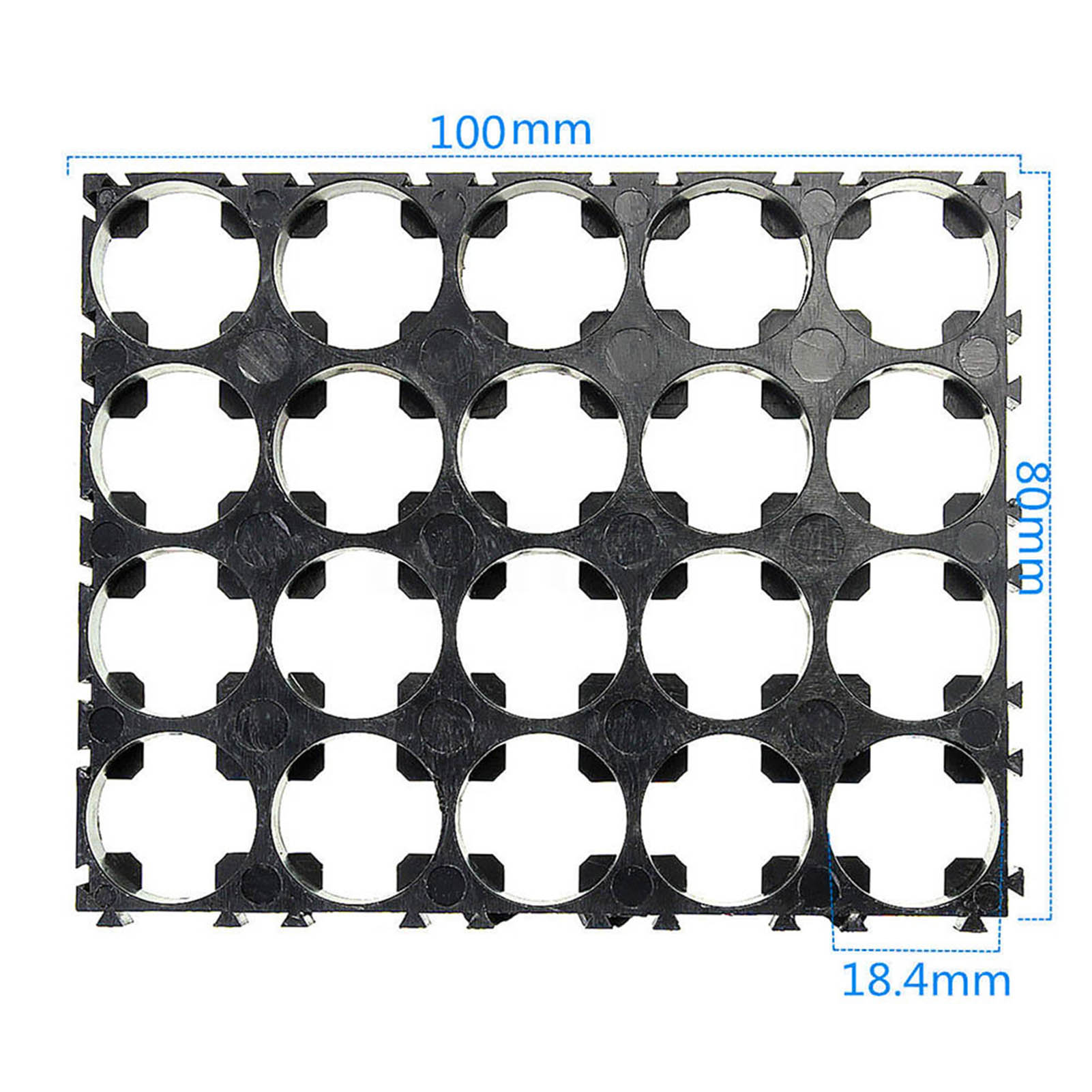 Plastic 18650 Battery Holder f - Diy Electronics Rack ulasan dan harga