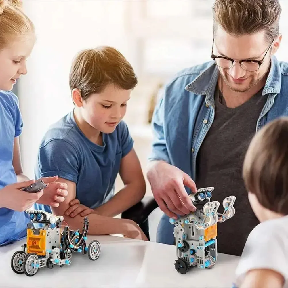 13 in 1 Solar Powered Robot Sc - Diy Electronics For Kids ulasan dan harga