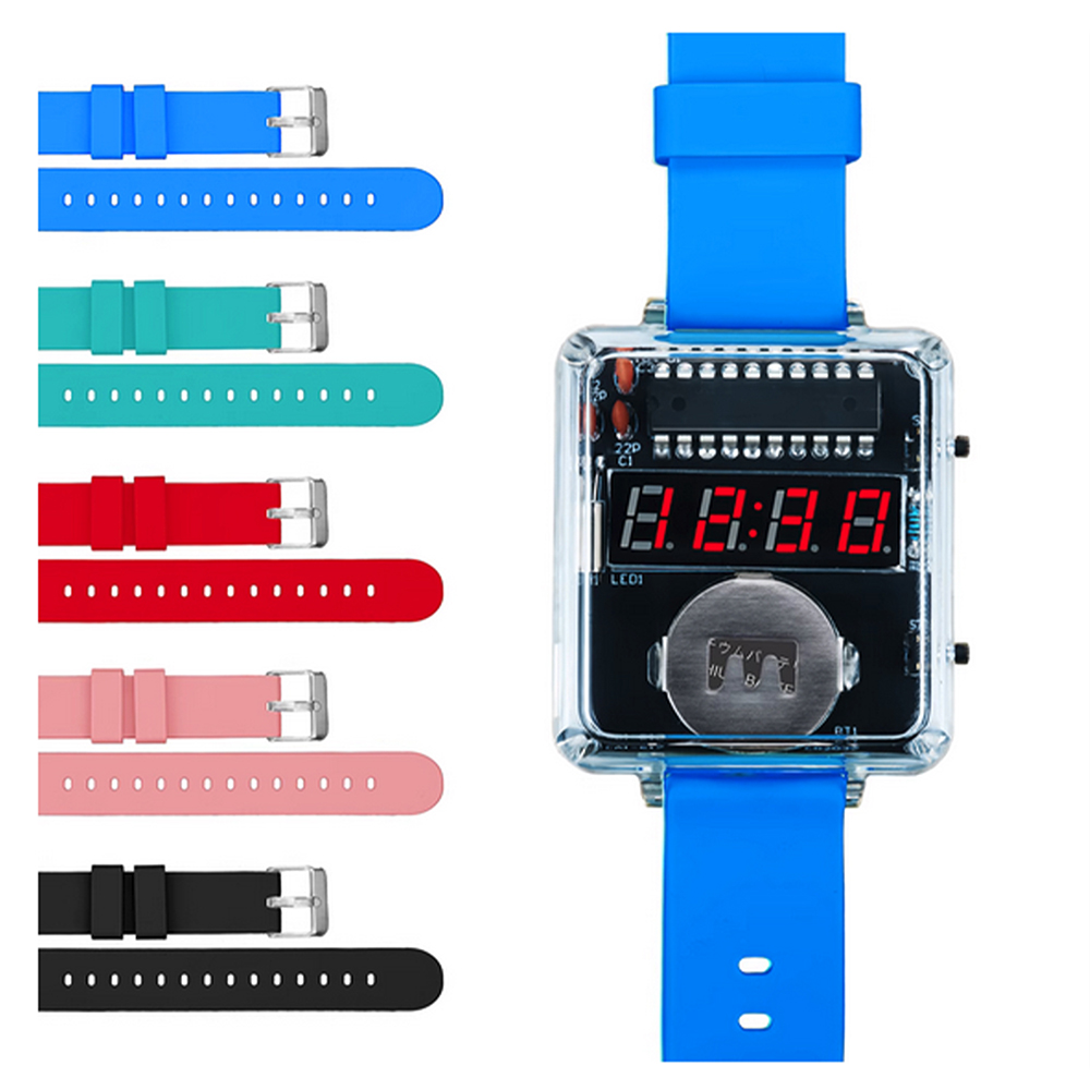 DIY Electronic Watch Kit 0.28' - Diy Electronics Youtube ulasan dan harga