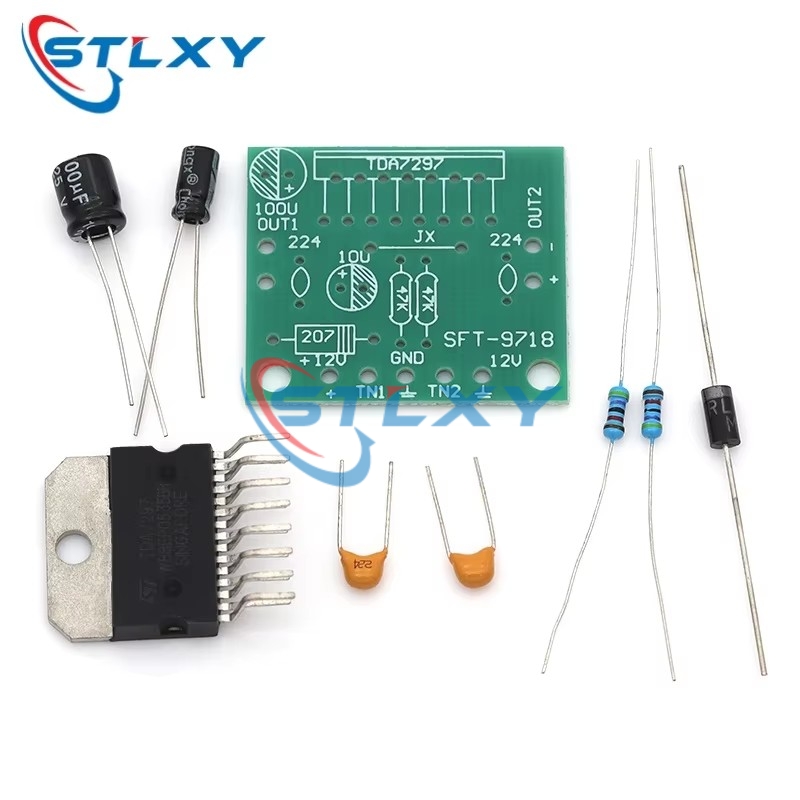Amplifier Board TDA7297 Audio  - Diy Audio Electronics Kit ulasan dan harga