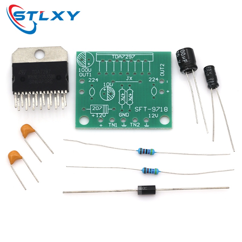 Amplifier Board TDA7297 Audio  - Diy Audio Electronics Kit ulasan dan harga