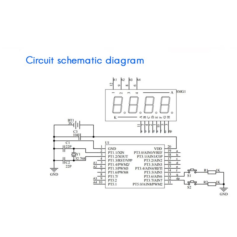 2X DIY Watch LED Watch Electro - Diy Electronics Youtube ulasan dan harga