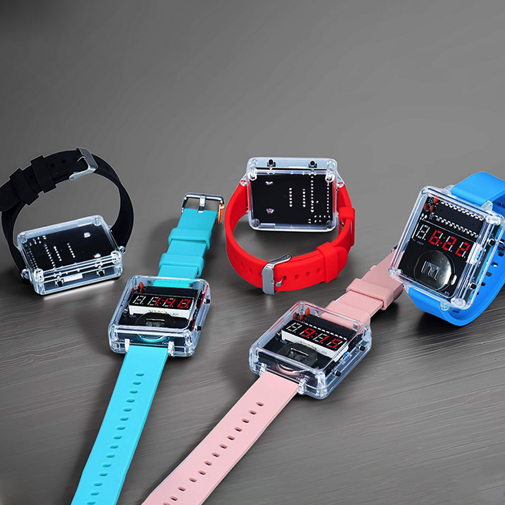 DIY Electronic Watch Kit 0.28' - Diy Electronics Youtube ulasan dan harga